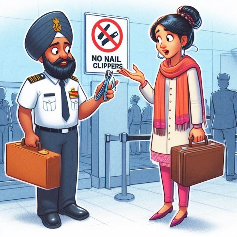 Can you bring nail clippers on a plane